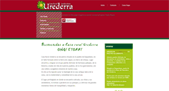 Desktop Screenshot of casaruralurederra.com